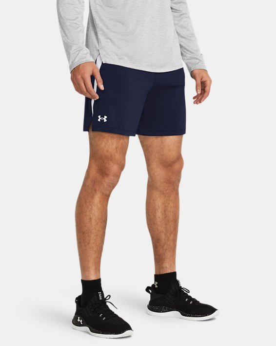 Men's UA Tech™ Vent 6" Shorts in Blue image number 0